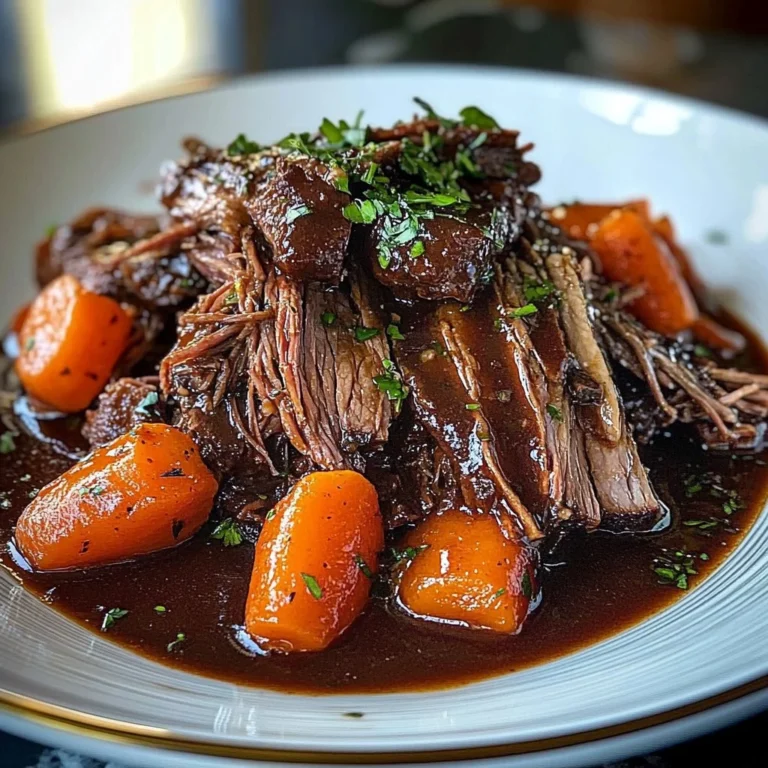 Delicious easy chuck roast recipe cooked to perfection.