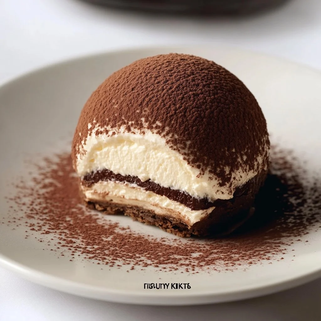 A delicious serving of traditional Italian truffle showcased on a wooden board.