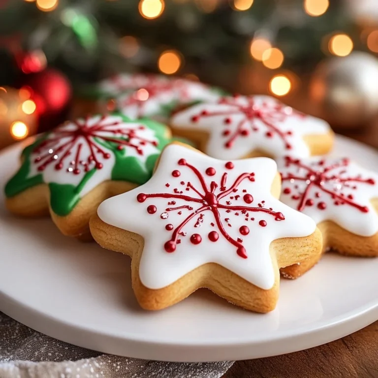 A plate of colorful Italian Christmas cookies decorated for the holidays